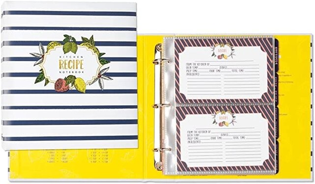 Taschenseiten-Rezeptbuch Lemon Drop