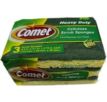 Comet 3 Zellulose-Peelingschwämme