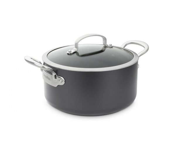 GreenPan Kookpan - met deksel - Barcelona Black - ø 24 cm / 5.1 Liter