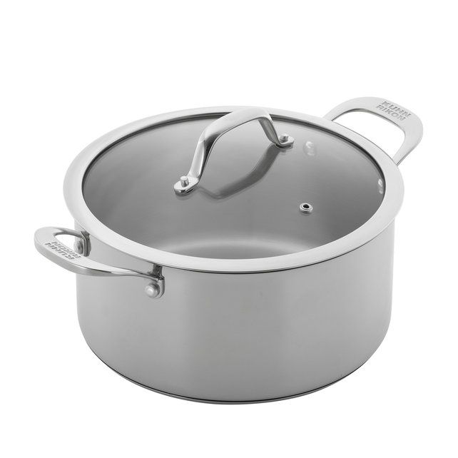 Kuhn Rikon Casserole Acier Inoxydable Allround – Polyvalente et Durable Pour Soupes et Ragoûts