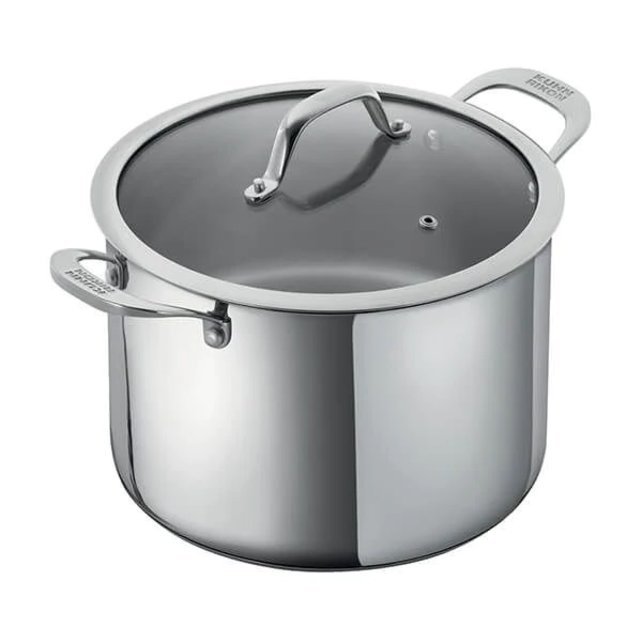 Kuhn Rikon Allround Stainless Steel Stockpot – Versatile, Durable, Perfect for Soups & Stews