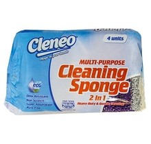 Cleneo Mehrzweck-Reinigungsschwamm 2in1