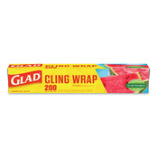 Glad Cling 'N Seal Film Plastique Transparent - 63M x 29,5 cm - 18,5 m²