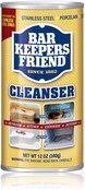Bar Keepers Friend Cleanser Pulverreiniger – 340 g – Mehrzweckreiniger für Edelstahl, Porzellan, Keramik