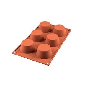 Plateau à muffins en silicone Silikomart Sf023-12 X 6