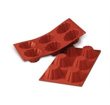 SILIKOMART SF034-12 brioche silicone plate x 6