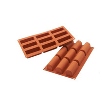 Moule Silicone Silikomart 9 Mini Bûches