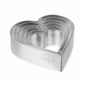 Cookie Cutter Heart Shapes - 6 Cutting out shapes