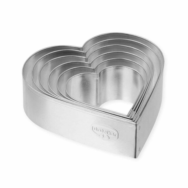 Koekjesvorm Hart Dr Oetker - 6 Uitsteekvormen