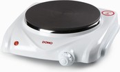 Domo Einzel-Elektrokochfeld – Weiß 1500 W