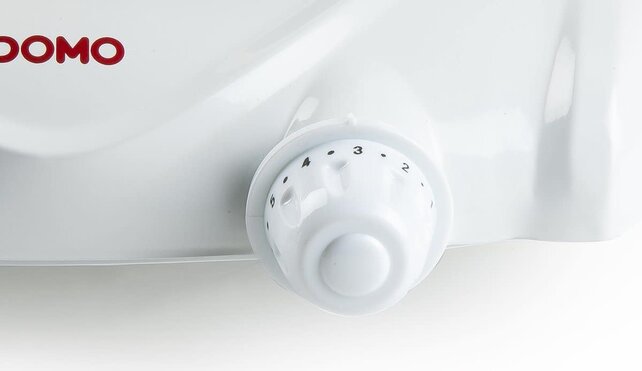 Plaque de cuisson électrique simple Domo - Blanc 1500W