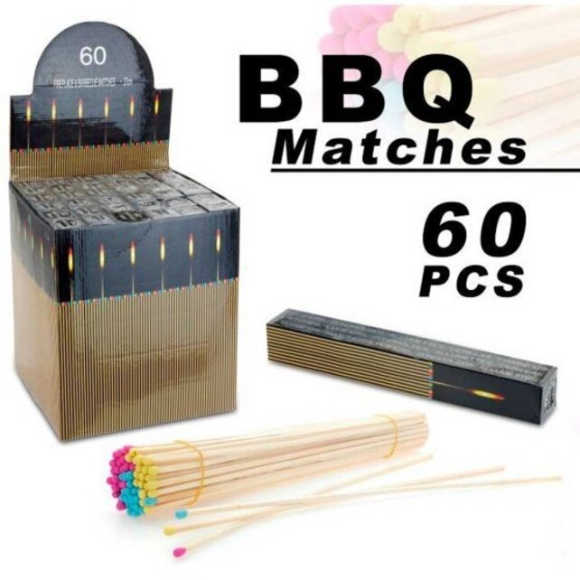 Allumettes Barbecue 60 Pièces 27 CM