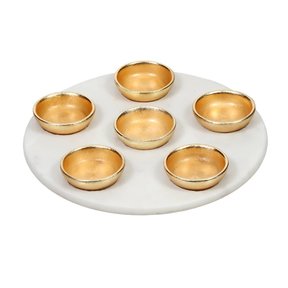 Marmer Seder Plate - Kaareh  30cm