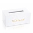 Waterdale Waterdale White Lucite Classic Tissue Box White