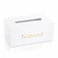 Waterdale  Waterdale Wit Lucite Classic Tissue Doos Wit