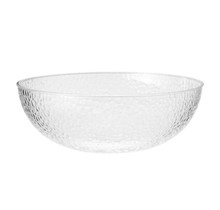 Kingzak 5.2L Pebbled  Bowl  -  Clear 30cm