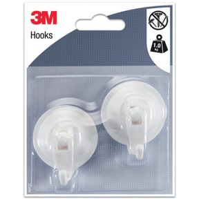 3M Zuighaak White P2