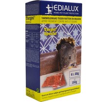 Edialux Target 150g - Fromage de blé spécial contre les rats et les souris