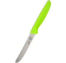 Couteau de cuisine casher pointe courbée, bord droit - 11,5 cm