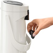 Emsa Ponza Pump-Isolierkanne 1,9 l – 17 x 16,5 x 39 cm