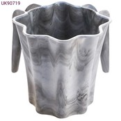 Plastic Washing Cup Marble - 13cm