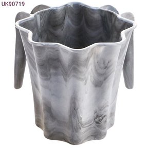 Plastic Washing Cup Marble - 13cm