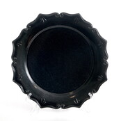 Paldinox Charger Plate - Black - 33x33x2cm