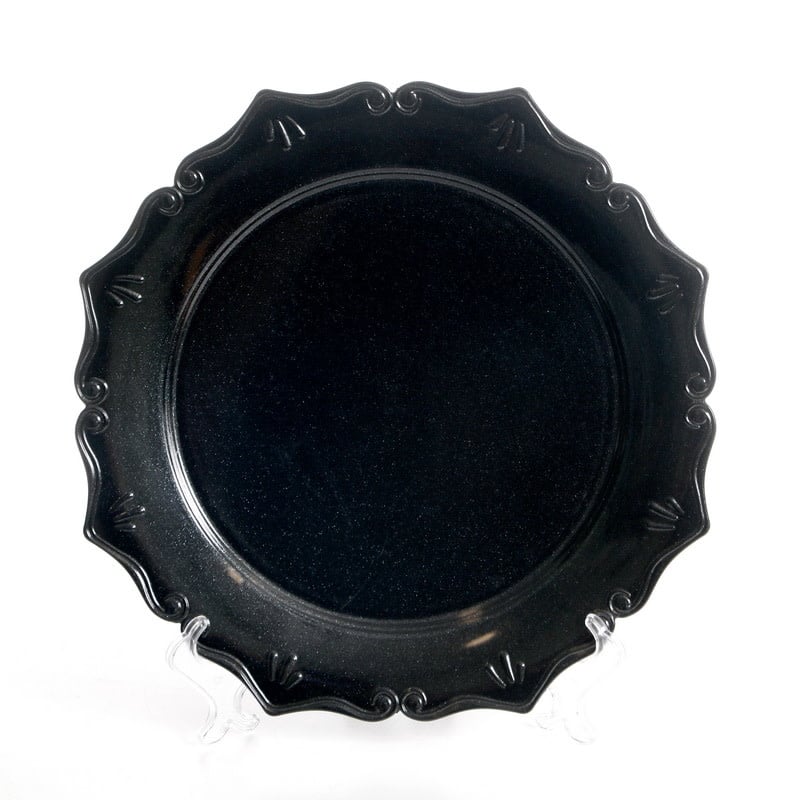 Paldinox Platzteller – Schwarz – 33 x 33 x 2 cm