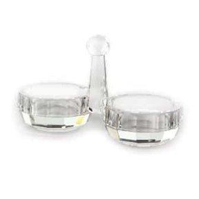 Crystal Open Salt Dish Cellar - 10cm