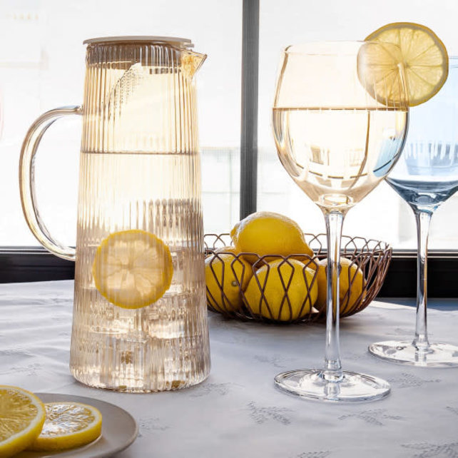 Brillant Rainbow Glo Goblets - Set van 4 verschillende kleuren (470 ml)