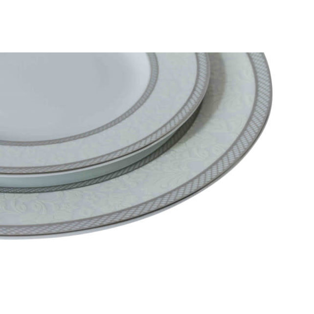 Brillantes Blumen-Spitzen-Platin B&B P6