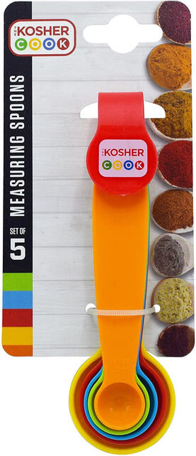 Kosher Cook Messlöffel-Set, 5 Stück