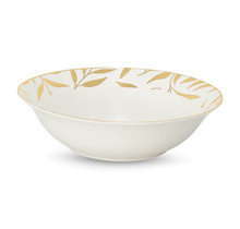 Brilliant Salad Bowl Olive Leaves Gold 23cm