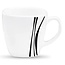 Brilliant La Opala Diva, Midnight Mug 6pc