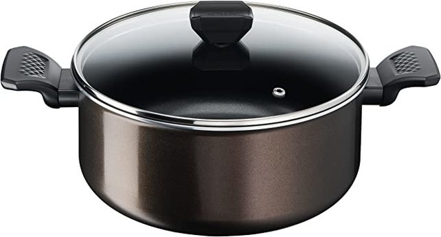 Tefal Kookpot - Ø 24 cm (4,7 L) - Met deksel Geschikt voor Alle Warmtebronnen Behalve Inductie