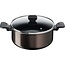 Tefal Tefal Cooking Pot - Ø 24 cm (4.7 L) - Easy Cook & Clean - With Lid Suitable for All Heat Sources Except Induction