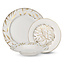 Brilliant Brilliant Servies Olijfbladeren Goud 18 stuks