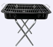 Emaye Ayakli Mangal Grill 50lik