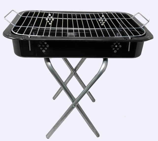 Emaye Ayakli Mangal Grill 50lik