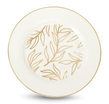 Olive Leaves Gold Bread and Butter Plate, Set of 6