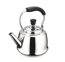 Bouilloire à eau - Beka Claudette - Théière pour cuisine - Bouilloire à poignée ergonomique - Acier inoxydable