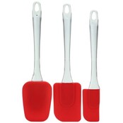 Ensemble de spatules en silicone 3 pièces - Résistantes à la chaleur et sans BPA