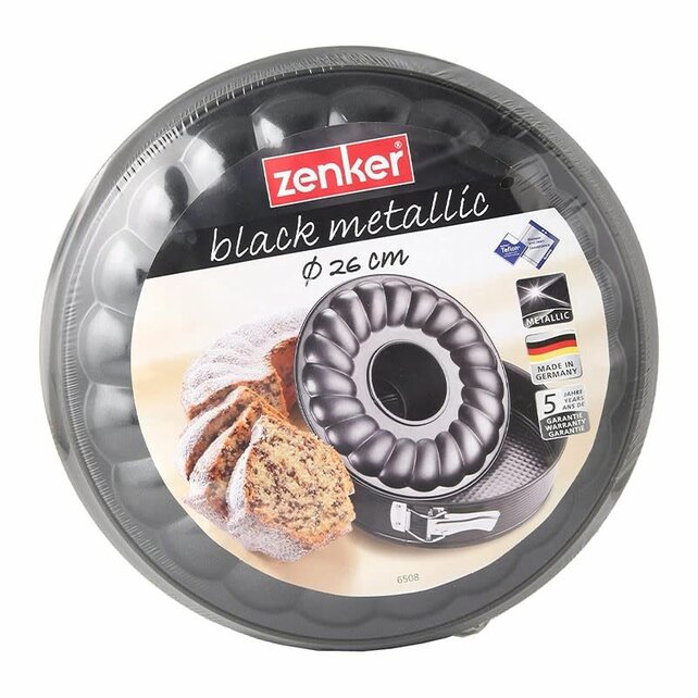 Moule à Gâteau à Charnière - Noir Métallisé