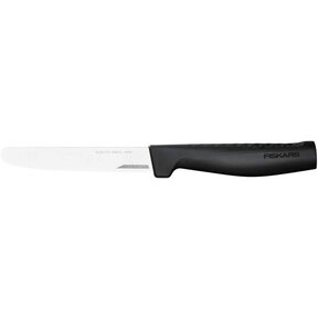 Fiskars Couteau de Table Avec Couvercle Noir - 11cm