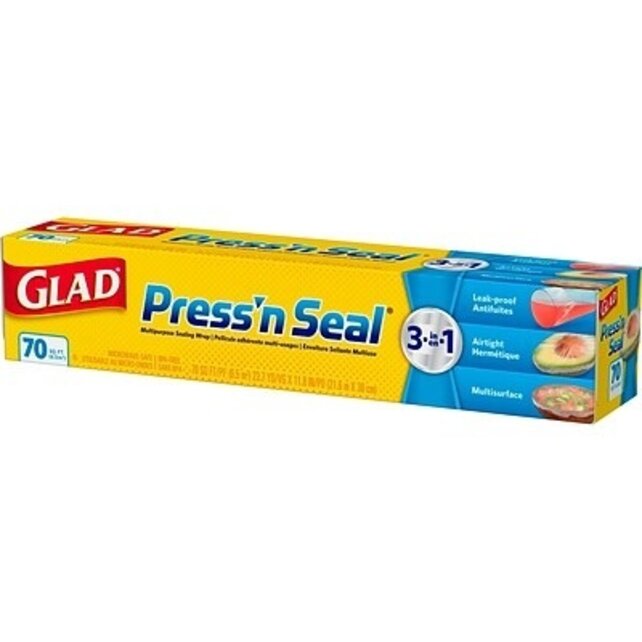 Glad® Press n Seal Emballage alimentaire en plastique  - 21 mètres