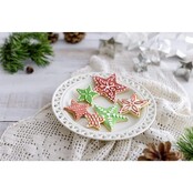 Dr. Oetker 6-piece Star Cookie Cutter Set, Cookie Cutters for Christmas