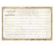 C.R. Gibson Recipe Cards Perfect Setting