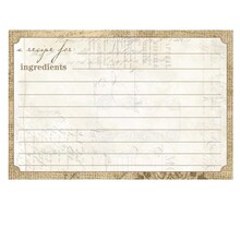 Recipe Cards True Blue