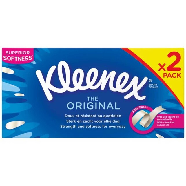 Kleenex Zakdoeken 3 Lagen The Original 72st (duo-pack)