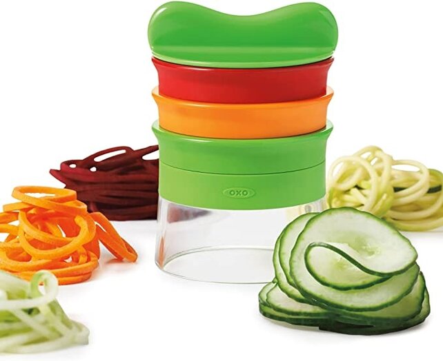 Coupe-légumes manuel Oxo Good Grips avec 3 couteaux - Plastique - Multicolore
